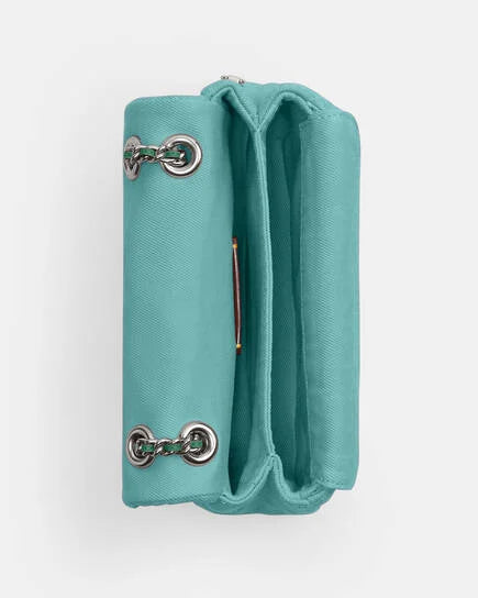 Tabby Shoulder Bag 20 With Quilting (GREEN)