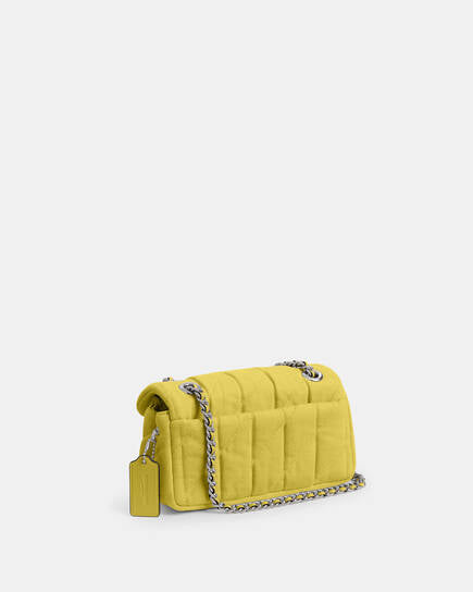 Coach Tabby Shoulder Bag 20 With Quilting (YELLOW)