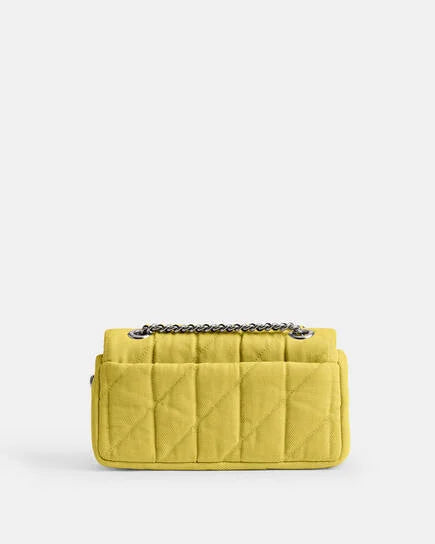 Coach Tabby Shoulder Bag 20 With Quilting (YELLOW)
