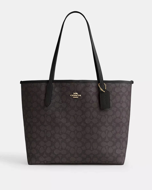 City Tote Bag In Signature Canvas