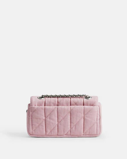 Tabby Shoulder Bag 20 With Quilting (PINK)