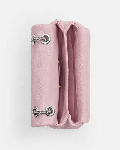 Tabby Shoulder Bag 20 With Quilting (PINK)