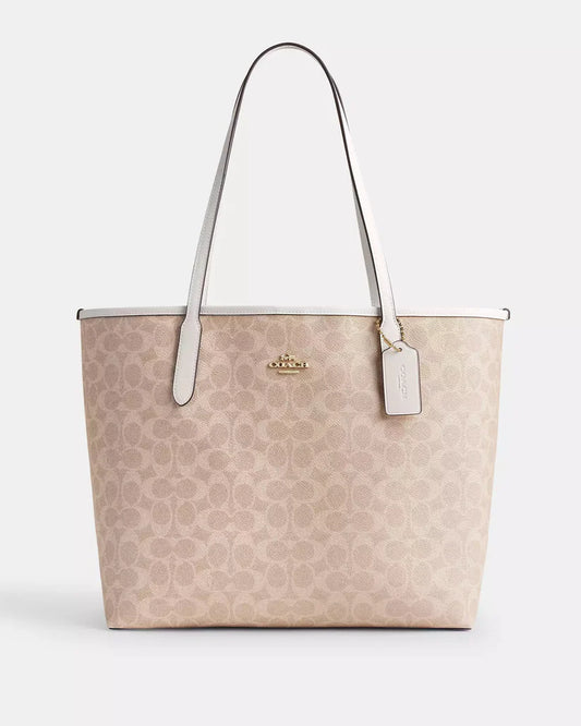 City Tote Bag In Signature Canvas