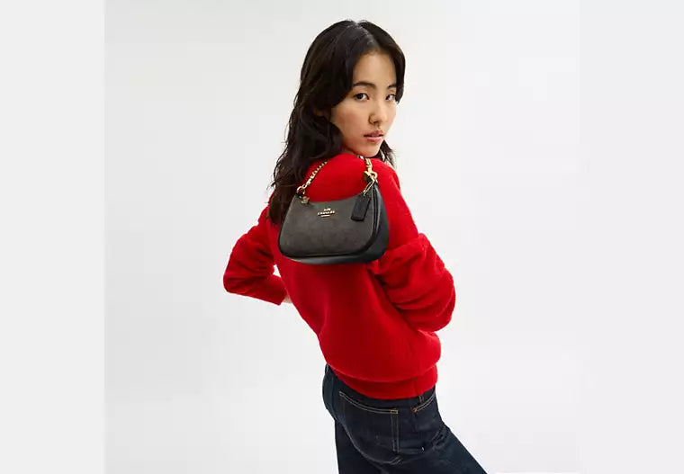 Teri Mini Crossbody Bag In Signature Canvas